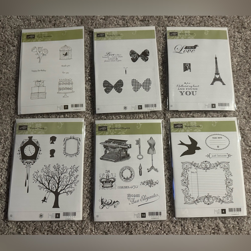 Stamping Up Bundle set of Stamps